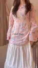 Fairy Kurtis For Beach - Soft Blus - Image 2