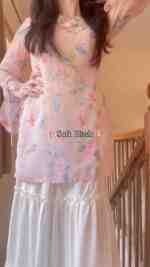 Fairy Kurtis For Beach - Soft Blus - Image 4