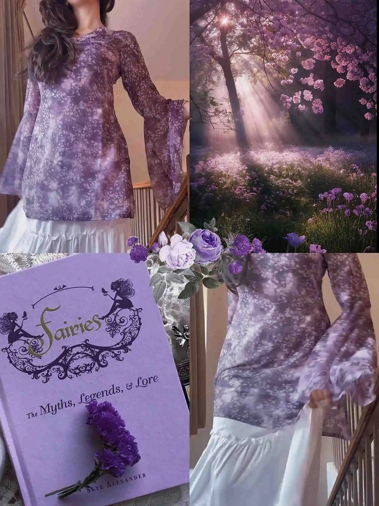 Westfits_western_fairy_set (1) Fairy Kurtis For Beach - Viola - Image 1