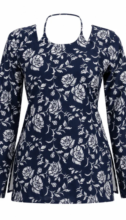 Arla Floral Only Top W24 – product view