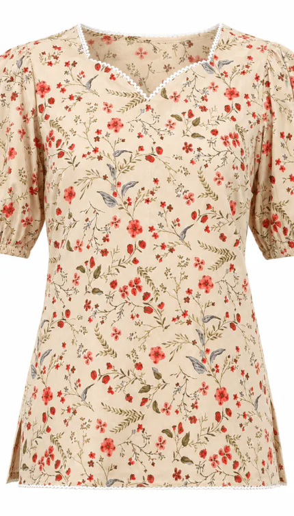 Urban Floral Only Top W12 – product view