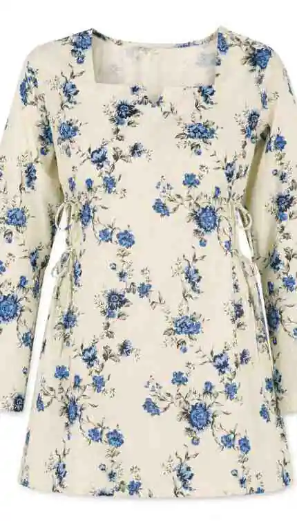 Mere Humsafar Floral Only Top W13 – product view