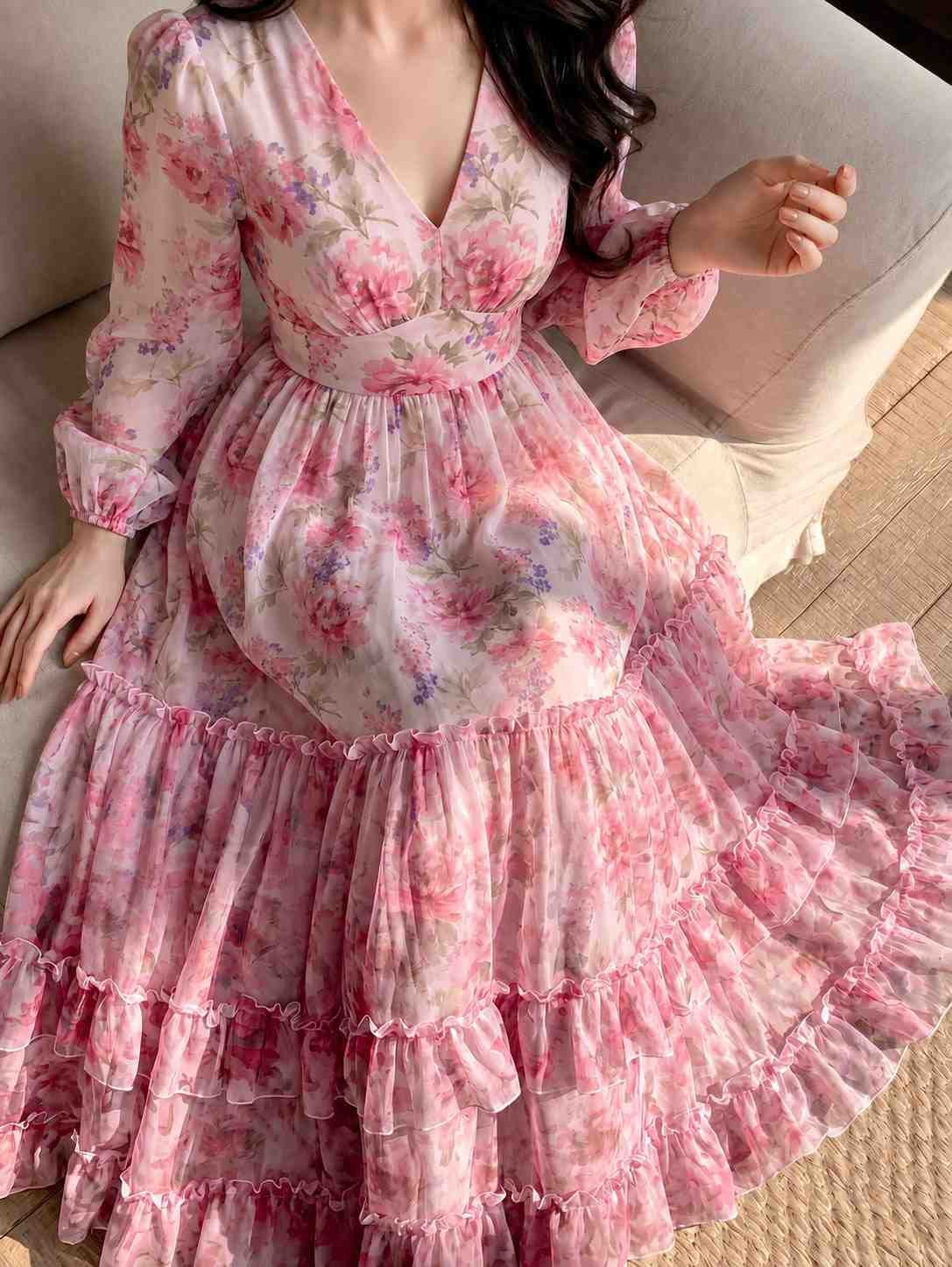 1 Floral Beach Wear - Image 1