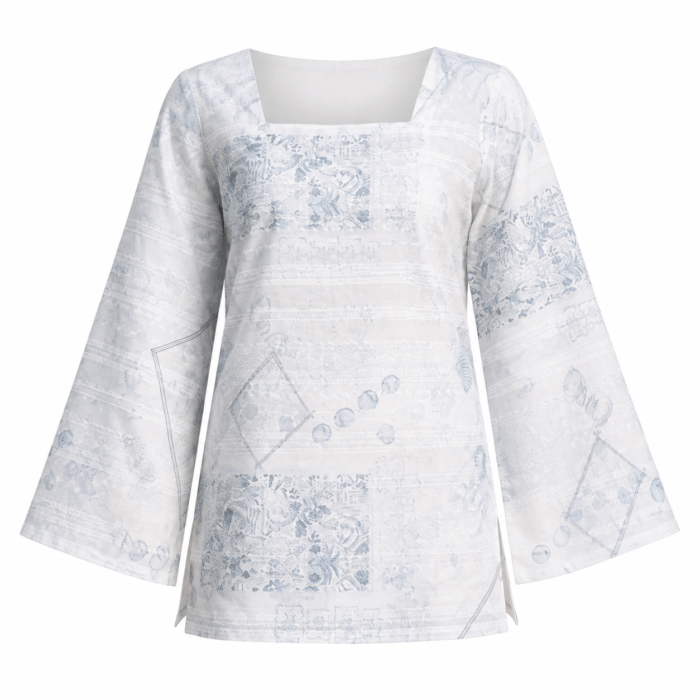 Fiahha Floral Only Top women kurti – front view