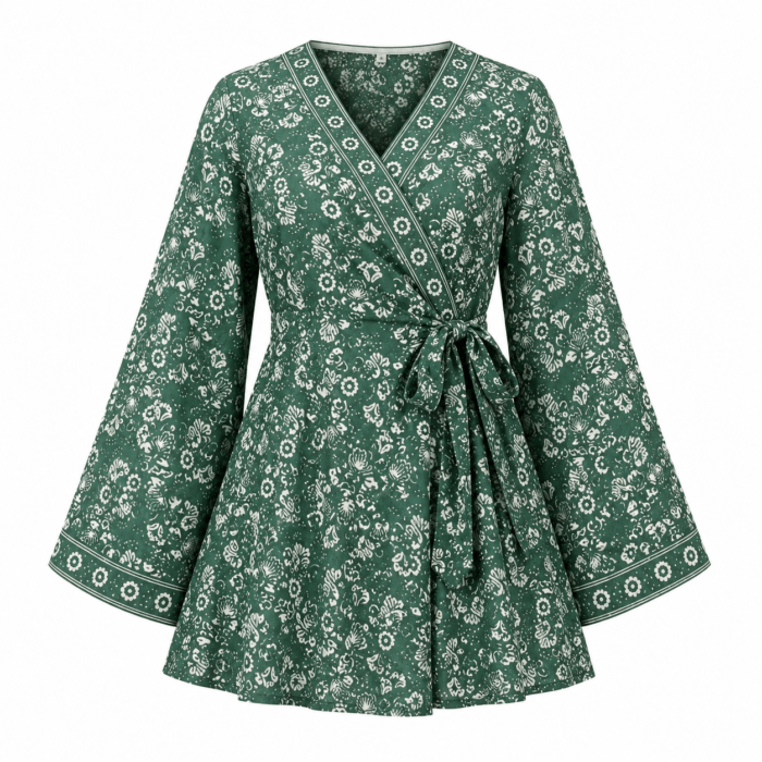 Ema Floral Only Top women kurti – front view