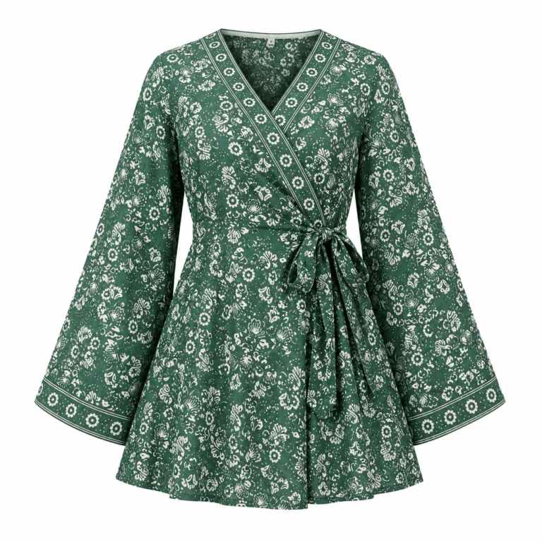 Ema Floral Only Top women kurti – front view